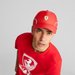 Czapka z daszkiem Ferrari Sptwr Race BB Cap Puma - czerwony