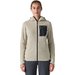 Polar damski R1 Air Full-Zip Hoody Patagonia - wool white
