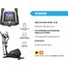 Orbitrek elektromagnetyczny XC5000 Gymtek WYPRZEDAŻ