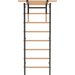Drabinka gimnastyczna 210x80 cm z drążkiem do ćwiczeń EH-DG06 + DA31 Endorfit - czarna