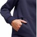 Bluza męska ESS+2 Small Logo Hoodie Puma - granatowa