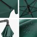 Parasol ogrodowy Classic 300cm Outtec WYPRZEDAŻ - zielony