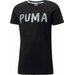 Koszulka dziewczęca Alpha T-Shirt Puma - czarna
