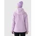 Kurtka narciarska damska TTJAF572 4F - jasny fiolet