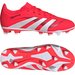 Buty piłkarskie, korki Predator Club FG/MG Jr Adidas - lucid red