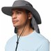 Kapelusz z osłoną na kark Coolhead Zero IV Booney Columbia - city grey