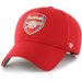 Czapka z daszkiem Arsenal FC MVP 47 Brand - red/logo