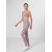 Legginsy damskie AW22 TFTIF003 Outhorn - fioletowe