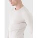 Longsleeve męski TFLOM372 4F - kremowy