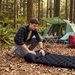 Materac trekkingowy dmuchany 238x70x5cm Outtec - czarny