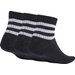 Skarpety 3-Stripes Cushioned Sportswear Mid-Cut Socks 3 pary Adidas - czarne