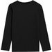 Longsleeve dziewczęcy 4FJSS23TLONF056 4F - czarna