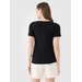 Koszulka damska TTSHF1990 4F - głęboka czerń
