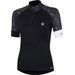 Koszulka rowerowa damska Follow Through Dare2B - Black/Black Dash Animal