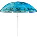 Parasol ogrodowy, plażowy, łamany Outtec - niebieski
