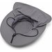 Kapelusz z osłoną na kark Coolhead Zero IV Booney Columbia - city grey