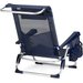 Krzesło plażowe z funkcją leżaka Sun Flex 2w1 Outtec - granatowe