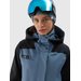 Kurtka snowboardowa damska TTJAF586 4F - denim