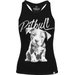 Bezrękawnik damski Tank Top Puppy Pitbull West Coast - black