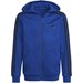 Bluza juniorska Essentials 3-Stripes Hoodie Adidas - niebieski