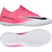 Buty piłkarskie halowe Mercurial X Victory VI IC Nike - biało-różowe