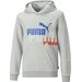Bluza juniorska Essentials+ Logo Power Puma - szary