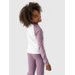 Longsleeve dziewczęcy TLONF291 4F - fiolet