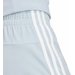 Spodenki damskie Essentials Slim 3-Stripes Adidas - błękitne