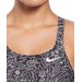 Strój kąpielowy damski Fastback One Piece Nike Swim - czarny/wzory