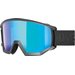 Gogle narciarskie Athletic CV Uvex - black matt/mirror blue
