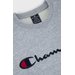 Bluza męska Embroidered Big Script Logo C Champion - szara