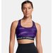 Biustonosz sportowy damski Crossback Mid Print Under Armour