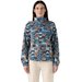 Bluza polarowa damska Lightweight Synchilla Snap-T Fleece Patagonia - Swallowtail Geo: Still Blue