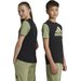 Koszulka juniorska Essentials Big Logo Colorblock Adidas