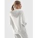 Bluza damska 4FWMM00TSWSF1468 4F - chłodny jasny szary melanż