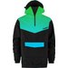 Softshell męski Anorak Majesty - black/blue