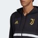 Bluza męska Juventus 3-Stripes Full-Zip Hoodie Adidas