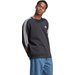 Bluza męska Essentials Fleece 3-Stripes Adidas - czarna
