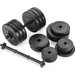 Zestaw hantli kompozytowych Logo 2x15kg Gymtek