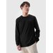 Longsleeve męski TLONM432 4F - głęboka czerń