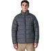 Kurtka puchowa dwustronna męska Reversible Silent Down Fleece Patagonia - smolder blue
