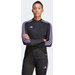 Bluza damska Tiro 23 Club Training Top Adidas - czarna/fioletowa