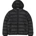 Kurtka puchowa męska Lightweight Hooded Jacket Champion - black