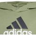 Bluza juniorska Essentials Two-Colored Big Logo Cotton Hoodie Adidas - oliwkowy