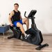 Rower poziomy elektromagnetyczny XBR6000 Gymtek - blue