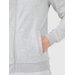 Bluza męska 4FWMM00TSWSM1463 4F - chłodny jasny szary melanż
