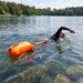 Bojka do pływania, asekuracyjna Dry Bag 28L 2w1 Outtec