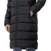 Płaszcz puchowy damski Frozen Palace Jack Wolfskin - black