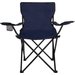Krzesło turystyczne składane Springos - granatowe