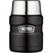 Termos obiadowy z łyżką i kubkiem 470ml Thermos - czarny